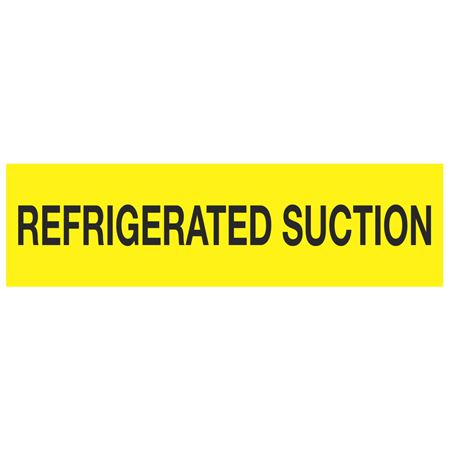 ANSI Pipe Marker - Refrigerated Suction - PK/10